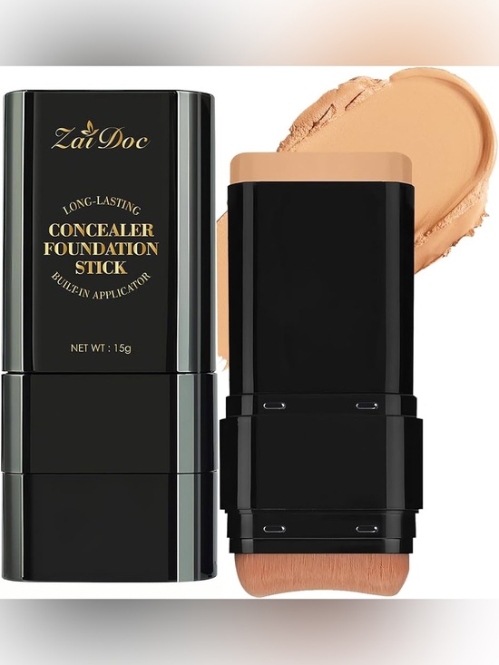 Zai Doc Other - 2X Concealer Foundation Stick With Brush #02